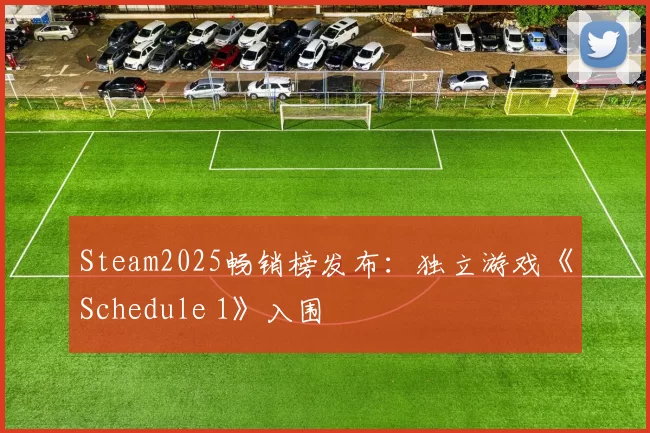 Steam2025畅销榜发布：独立游戏《Schedule 1》入围