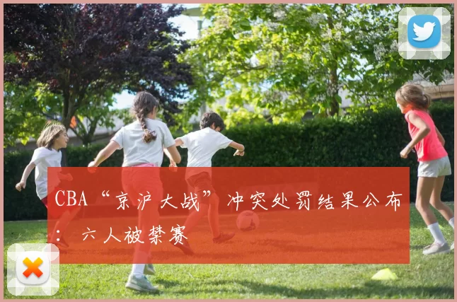 CBA“京沪大战”冲突处罚结果公布：六人被禁赛
